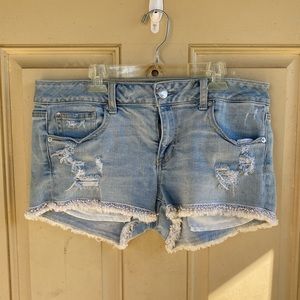 american eagle mini shorts sz lg